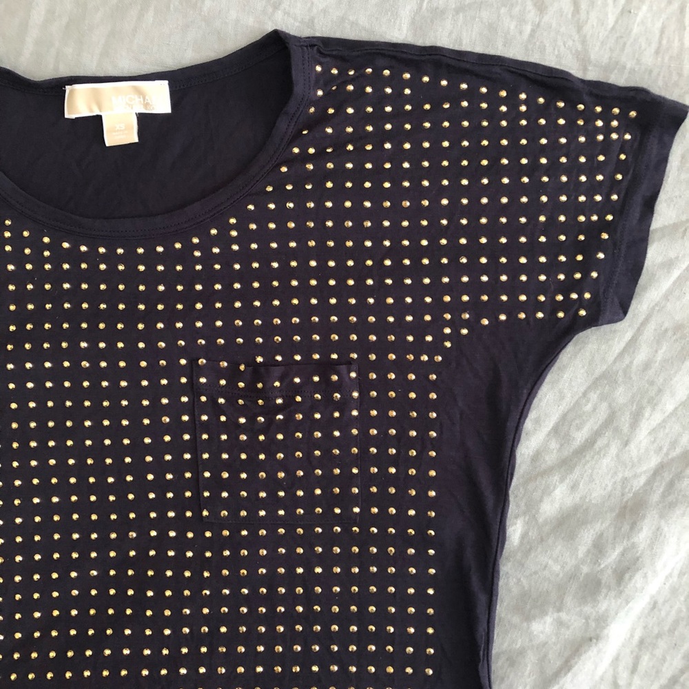 Michael Kors Embellished Shirt NWOT